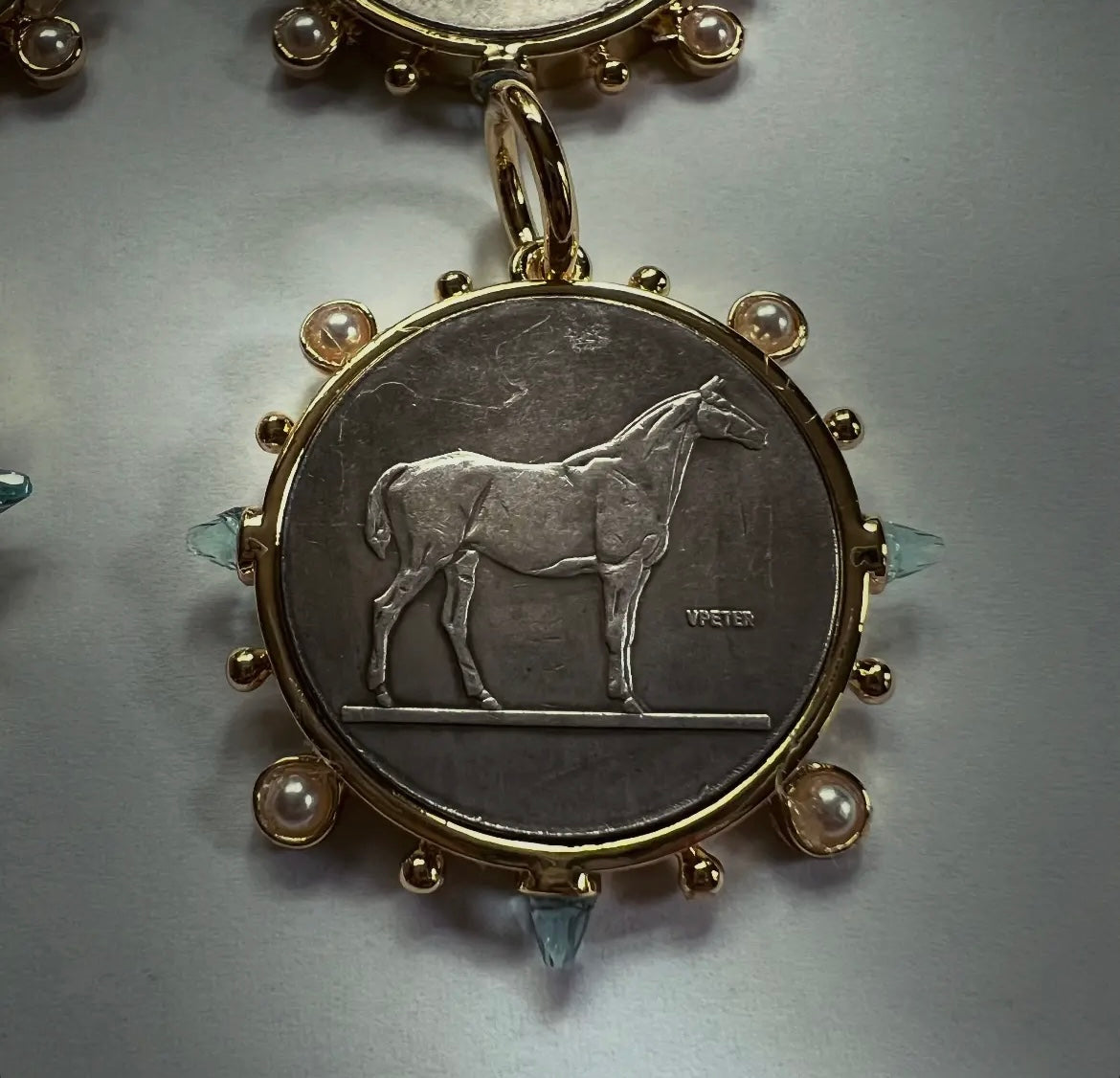 The Dressage Coin Necklace