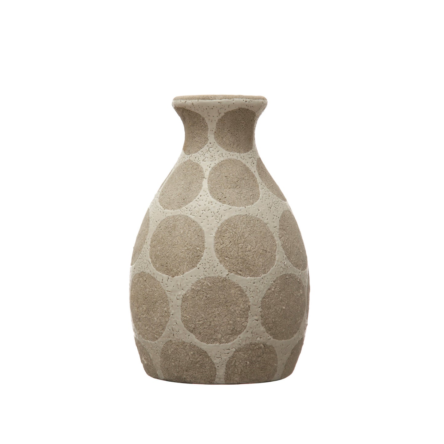 Tan Vase with Wax Dose, 4x6